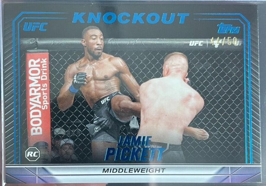 Jamie Pickett 2024 Topps Knockout UFC Base #18 Blue