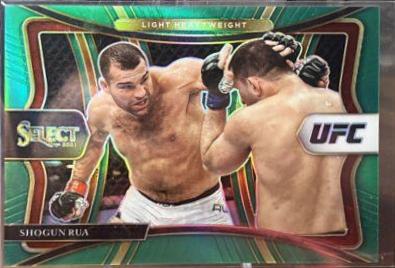 Mauricio Rua 2021 Panini Select UFC Octagonside #207 Green