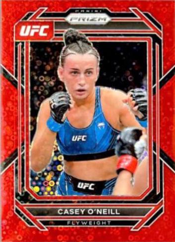 Casey O'Neill 2023 Panini Prizm Under Card UFC Base #173 Red