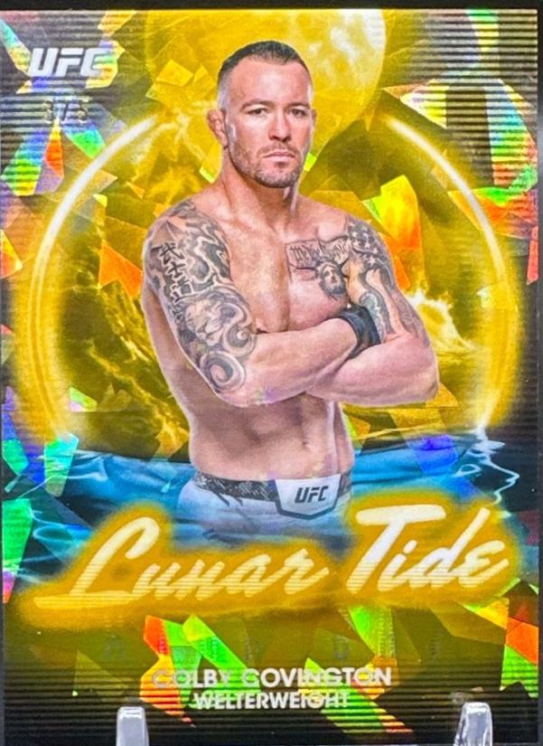 Colby Covington 2025 Topps Midnight UFC Lunar Tide #LT-4 Daybreak