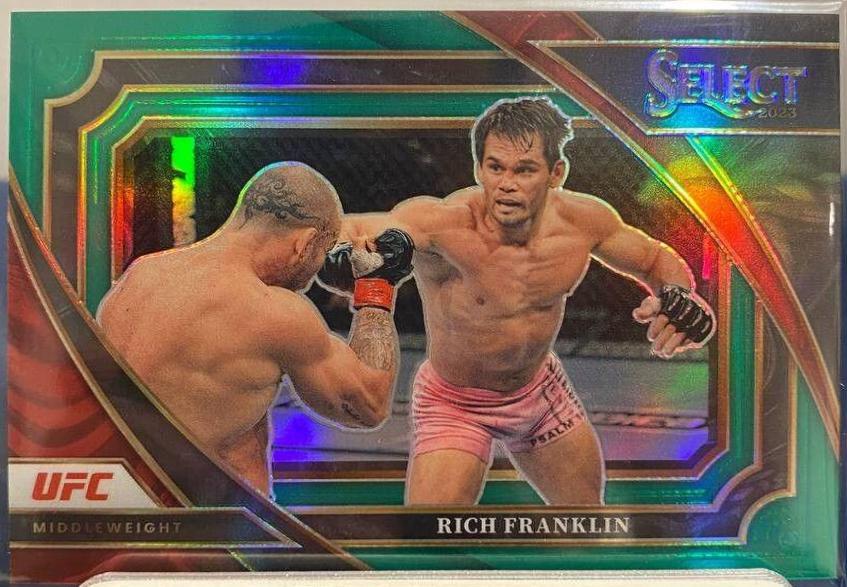 Rich Franklin 2023 Panini Select UFC Mezzanine #370 Green
