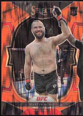 Martin Buday 2023 Panini Select UFC Concourse #89 Orange Flash