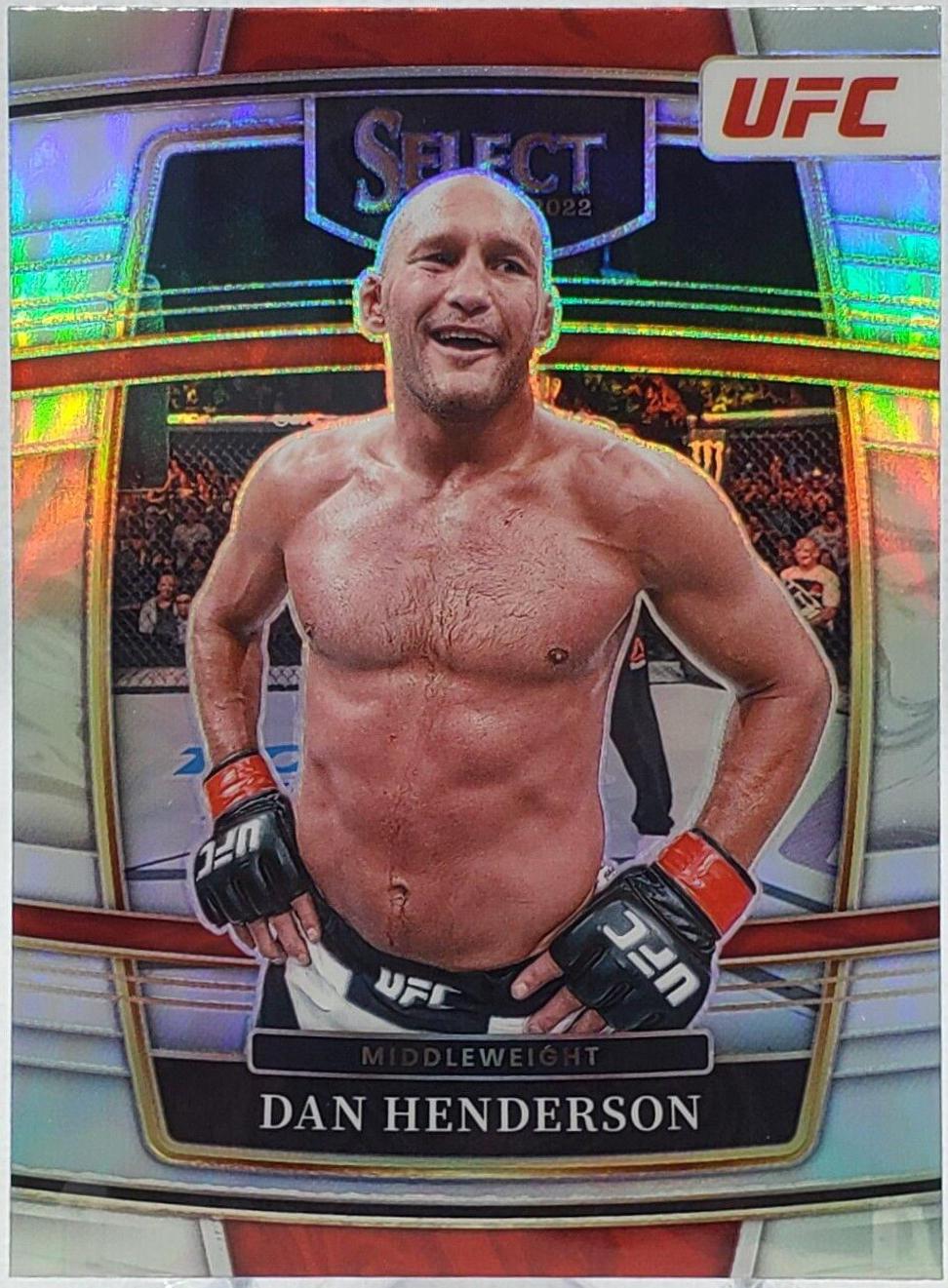 Dan Henderson 2022 Panini Select UFC Concourse #32 Silver