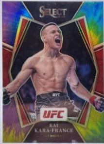 Kai Kara-France 2022 Panini Select UFC Premier Level #112 Tie Dye