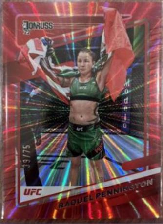 Raquel Pennington 2022 Panini Donruss UFC Base #174 Red