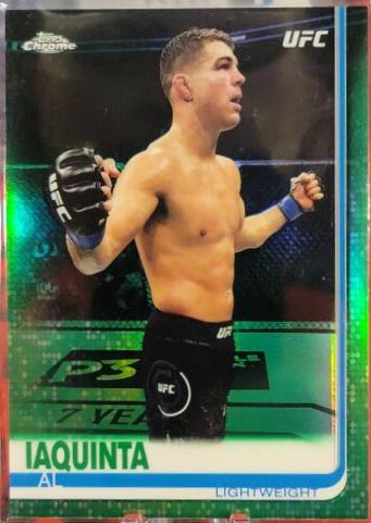 Al Iaquinta 2019 Topps Chrome UFC Base #27 Green