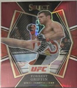 Forrest Griffin 2022 Panini Select UFC Premier Level #188 Maroon