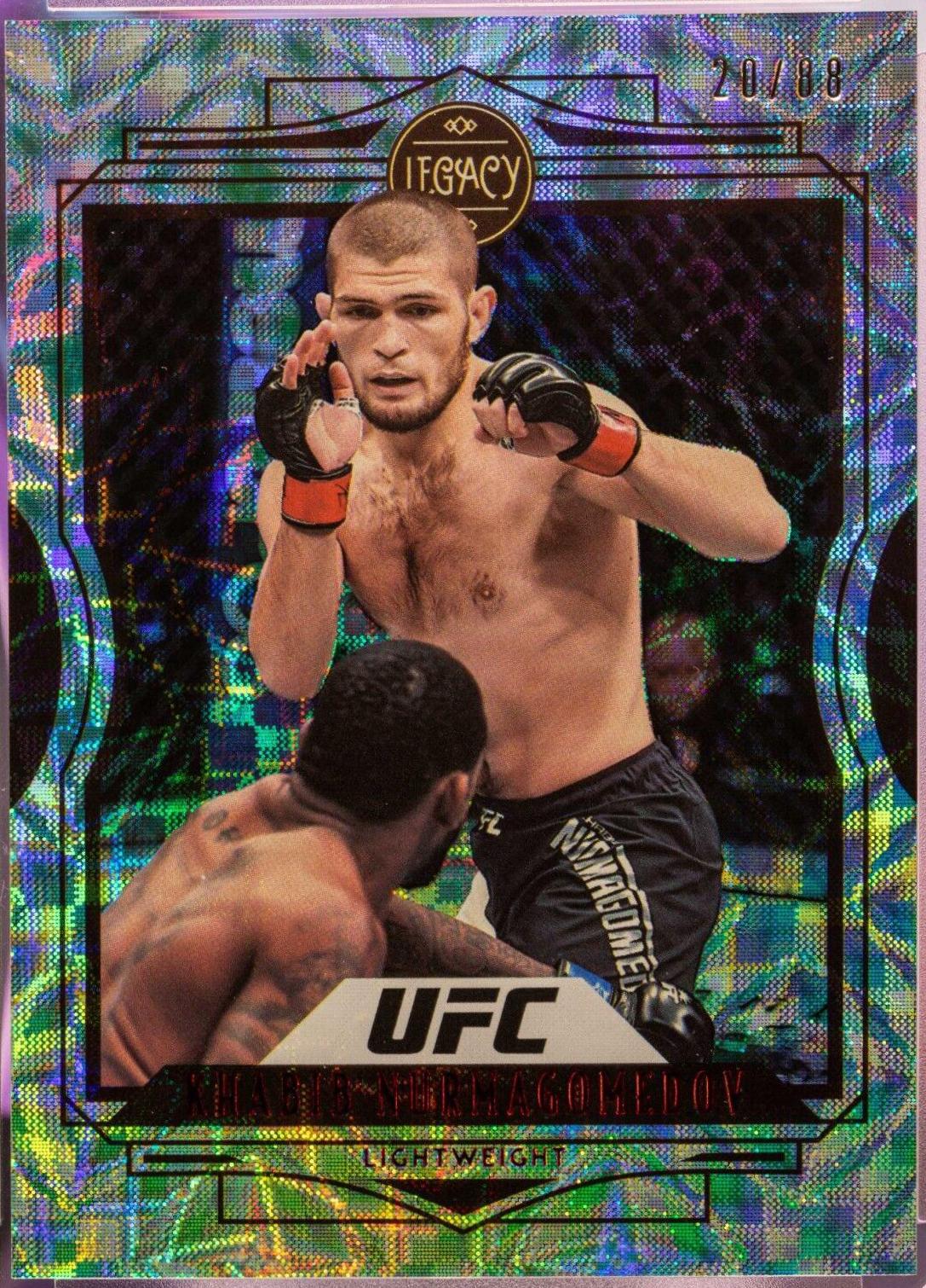 Khabib Nurmagomedov 2021 Panini Chronicles UFC Base Legacy #42 Asia