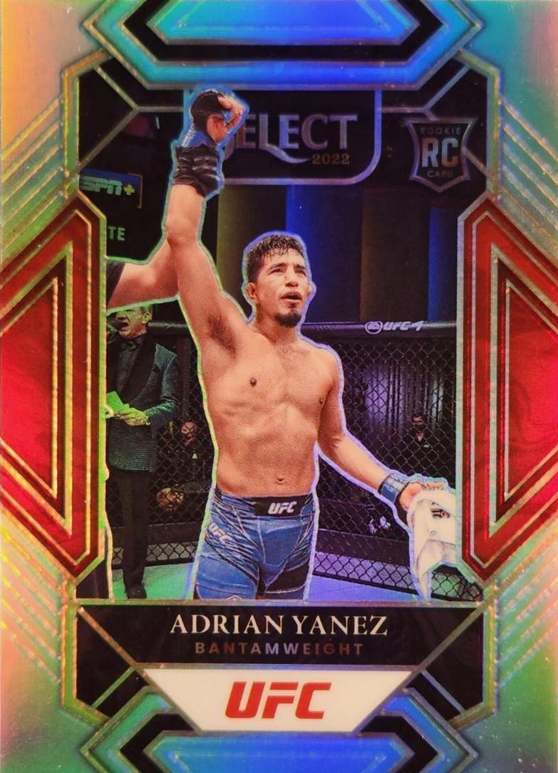 Adrian Yanez 2022 Panini Select UFC Mezzanine #392 Silver