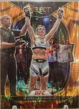 Marina Rodriguez 2023 Panini Select UFC Concourse #59 Orange Flash
