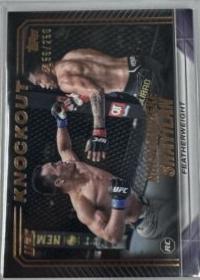 Shayilan Nuerdanbieke 2024 Topps Knockout UFC Base #36 Bronze
