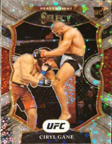 Ciryl Gane 2021 Panini Select UFC Concourse #98 Disco