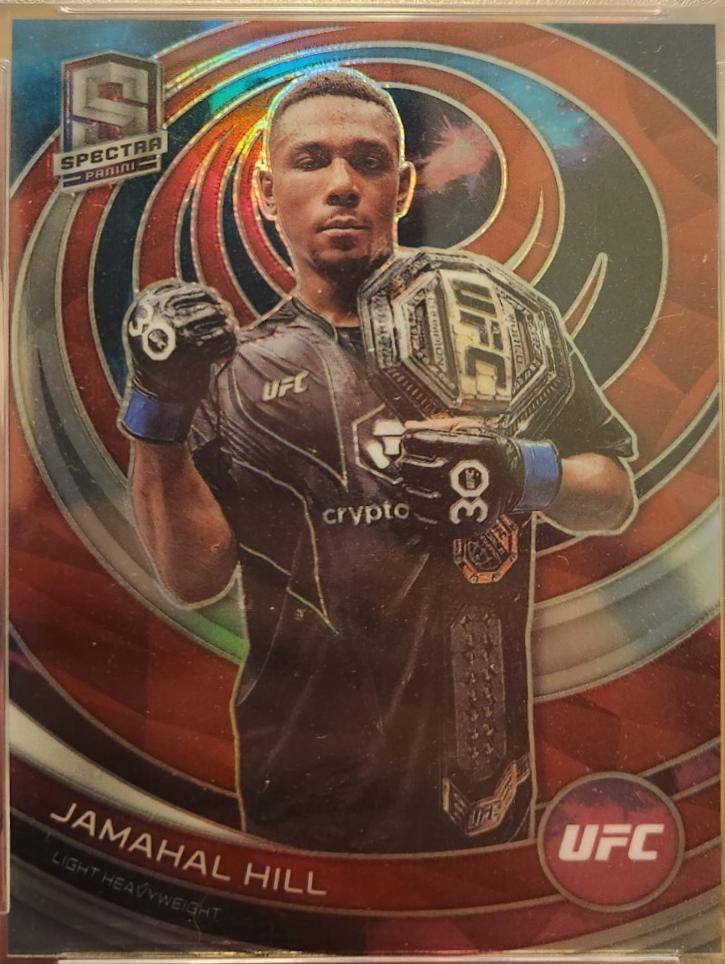 Jamahal Hill 2023 Panini Chronicles UFC Base Spectra #396 Nebula