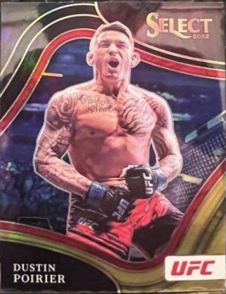 Dustin Poirier 2022 Panini Select UFC Octagonside #279 Gold