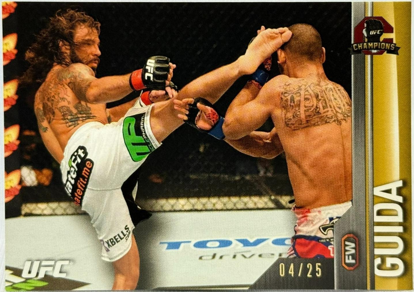 Clay Guida 2015 Topps UFC Champions Base #46 Gold