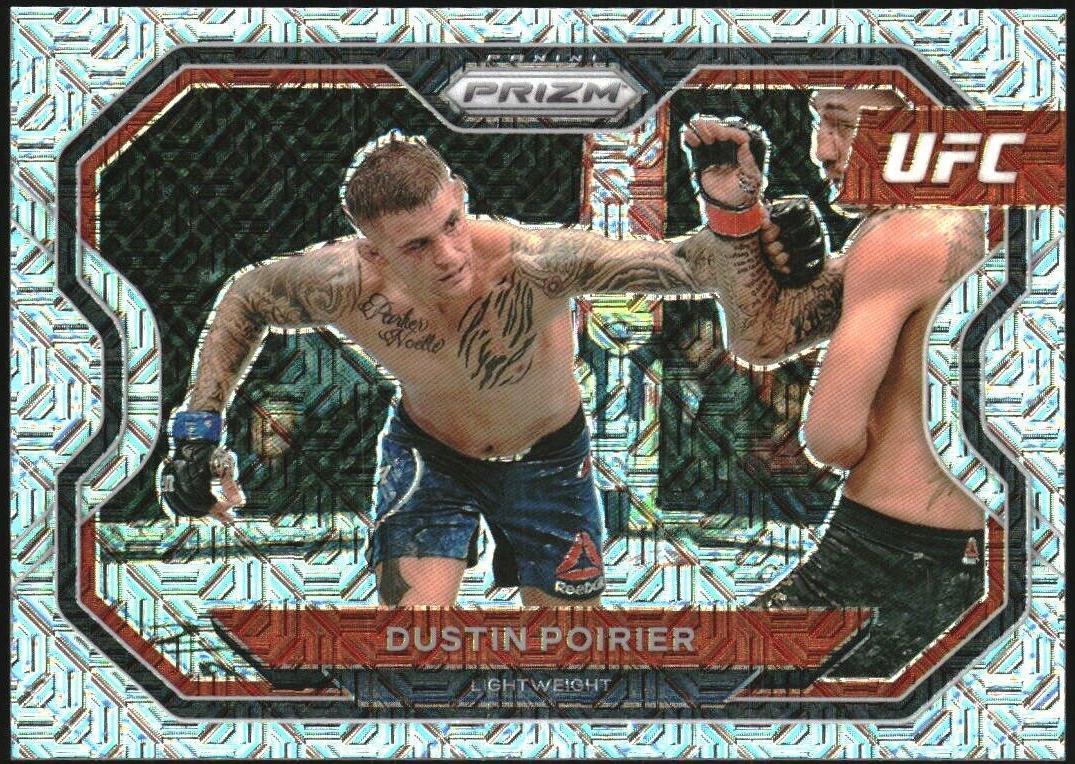 Dustin Poirier 2021 Panini Prizm UFC Base #128 Mojo