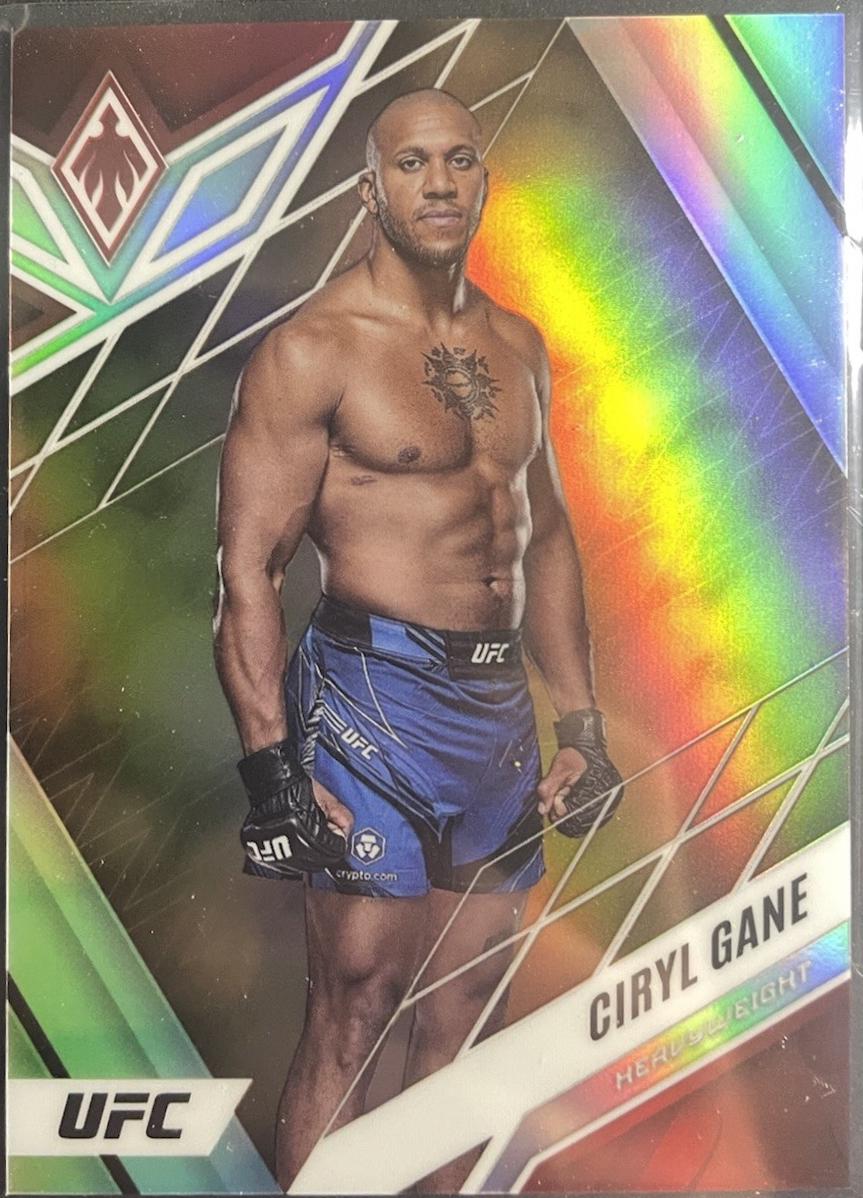 Ciryl Gane 2023 Panini Chronicles UFC Base Phoenix #309 Bronze