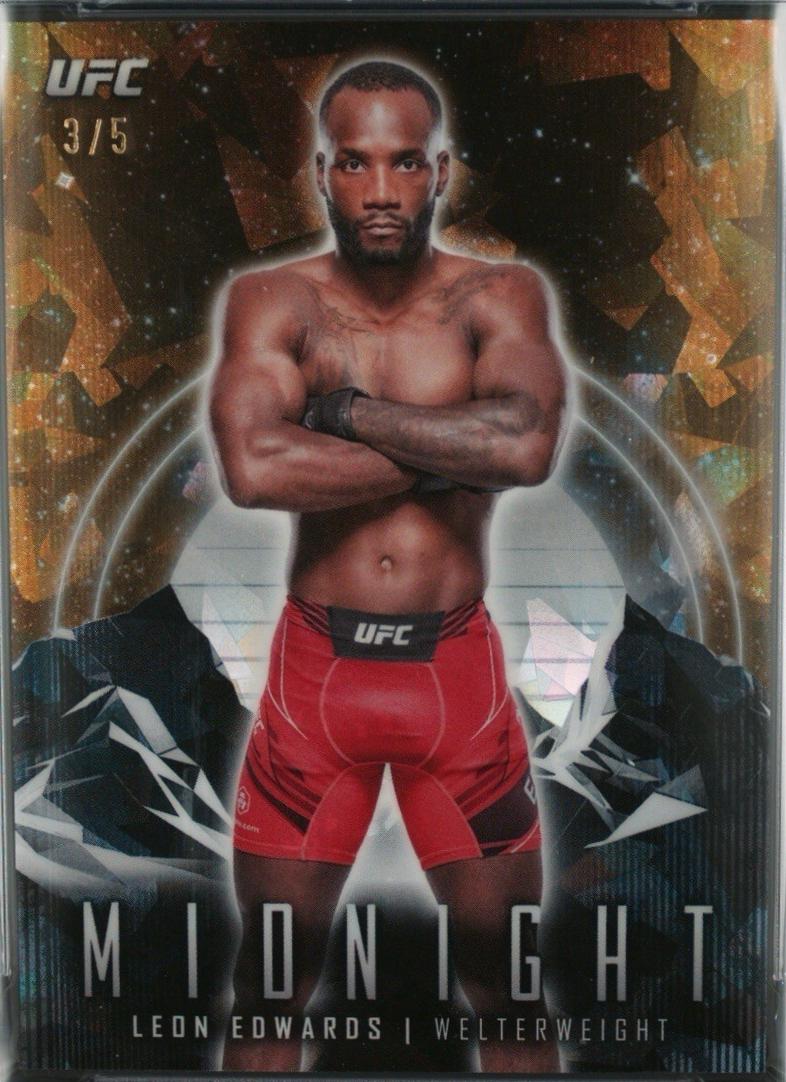 Leon Edwards 2024 Topps Midnight UFC Base #58 Daybreak
