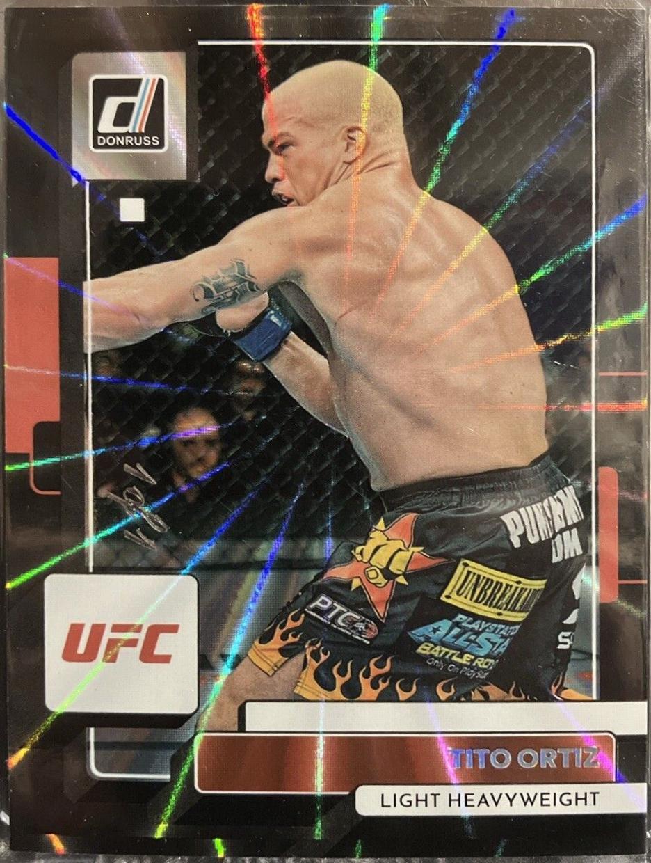 Tito Ortiz 2023 Panini Donruss UFC Base #33 Laser