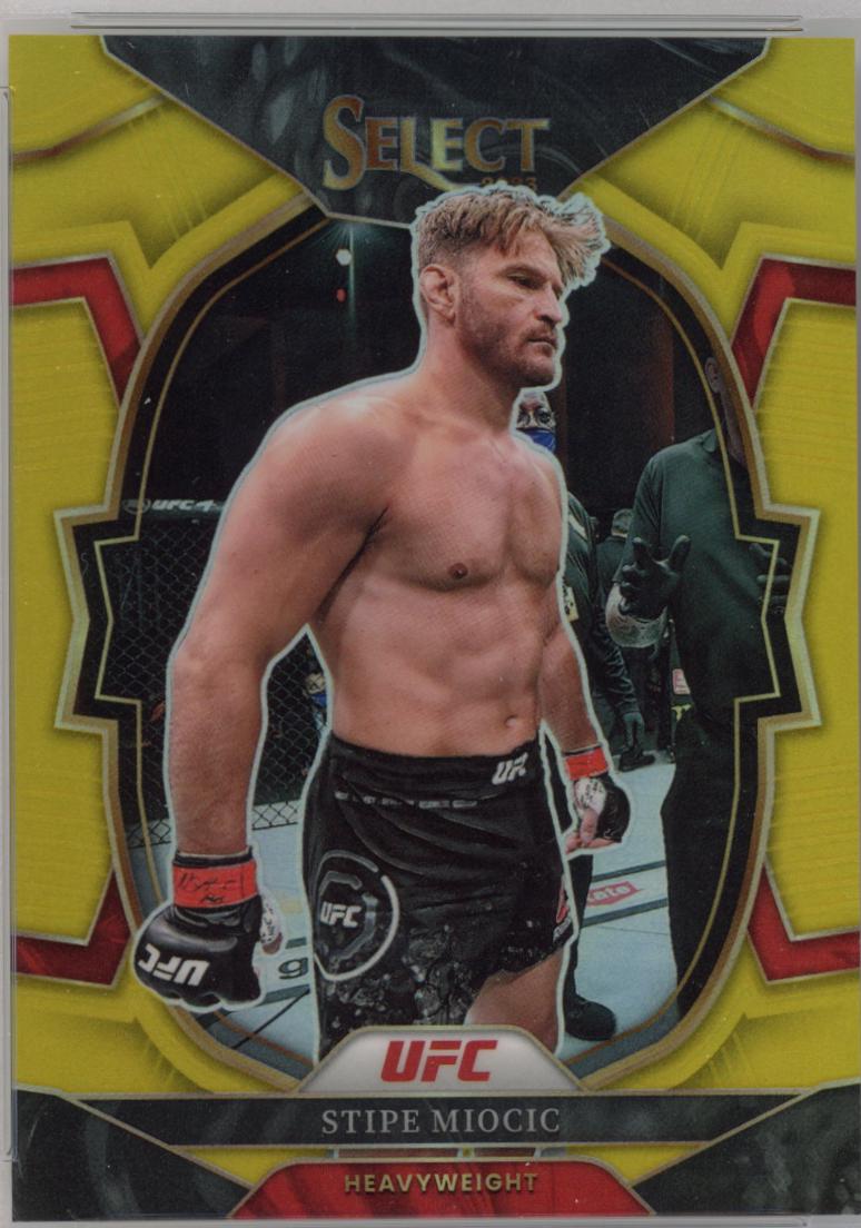 Stipe Miocic 2023 Panini Select UFC Concourse #43 Gold