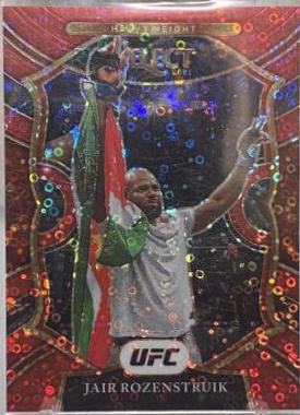 Jairzinho Rozenstruik 2021 Panini Select UFC Concourse #94 Red Disco