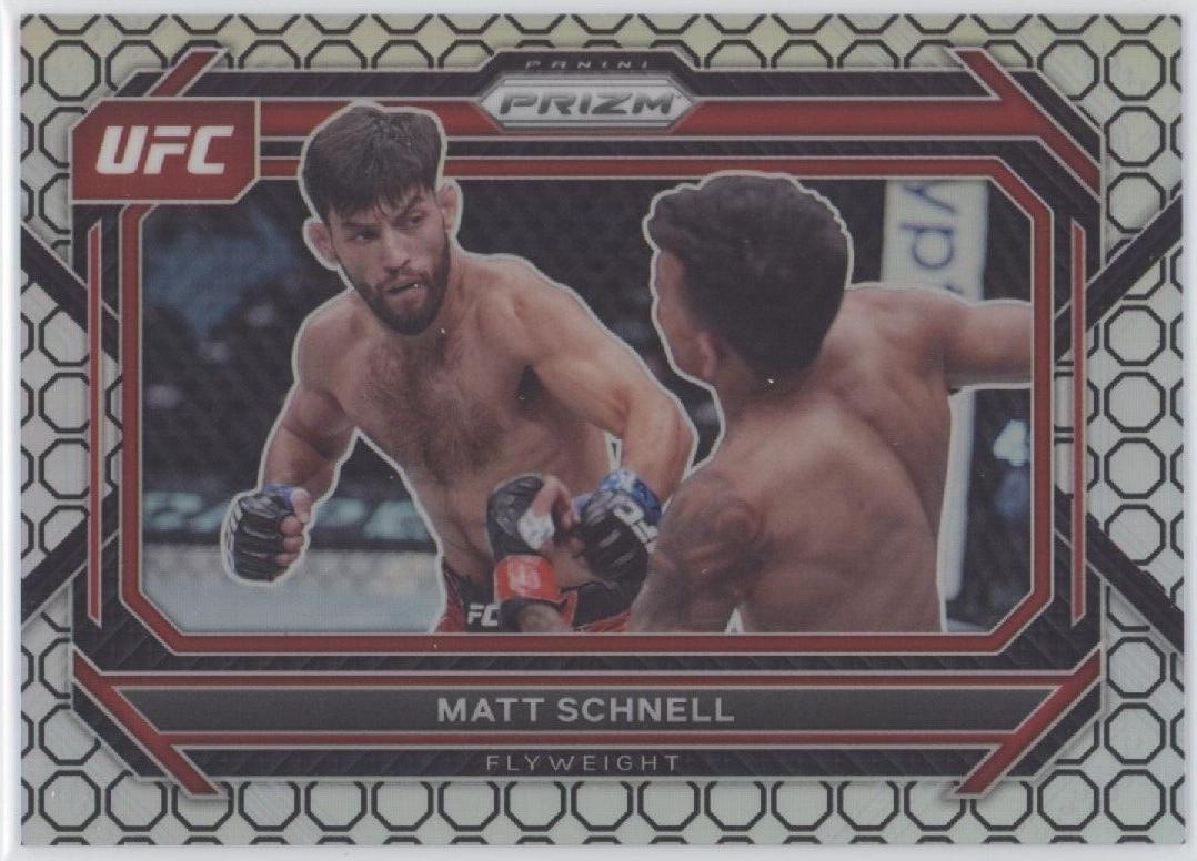 Matt Schnell 2023 Panini Prizm UFC Base #57 Octagon
