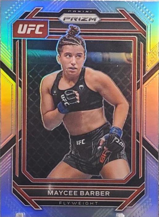 Maycee Barber 2023 Panini Prizm UFC Base #162 Silver