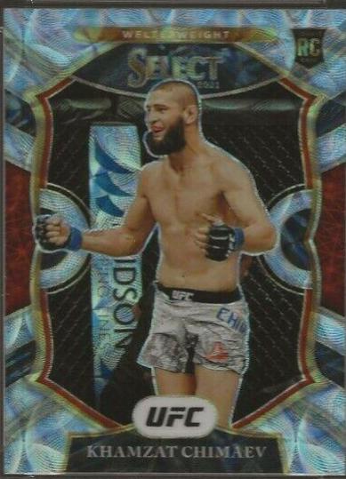 Khamzat Chimaev 2021 Panini Select UFC Concourse #57 Scope