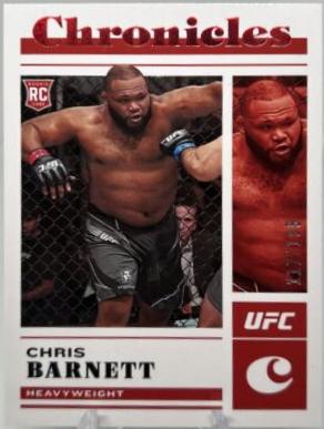 Chris Barnett 2023 Panini Chronicles UFC Base Chronicles #93 Red