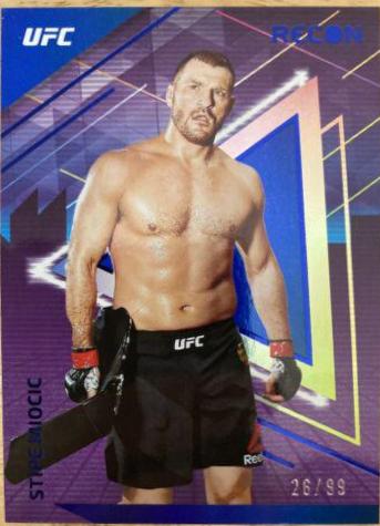 Stipe Miocic 2022 Panini Chronicles UFC Base Recon #234 Blue