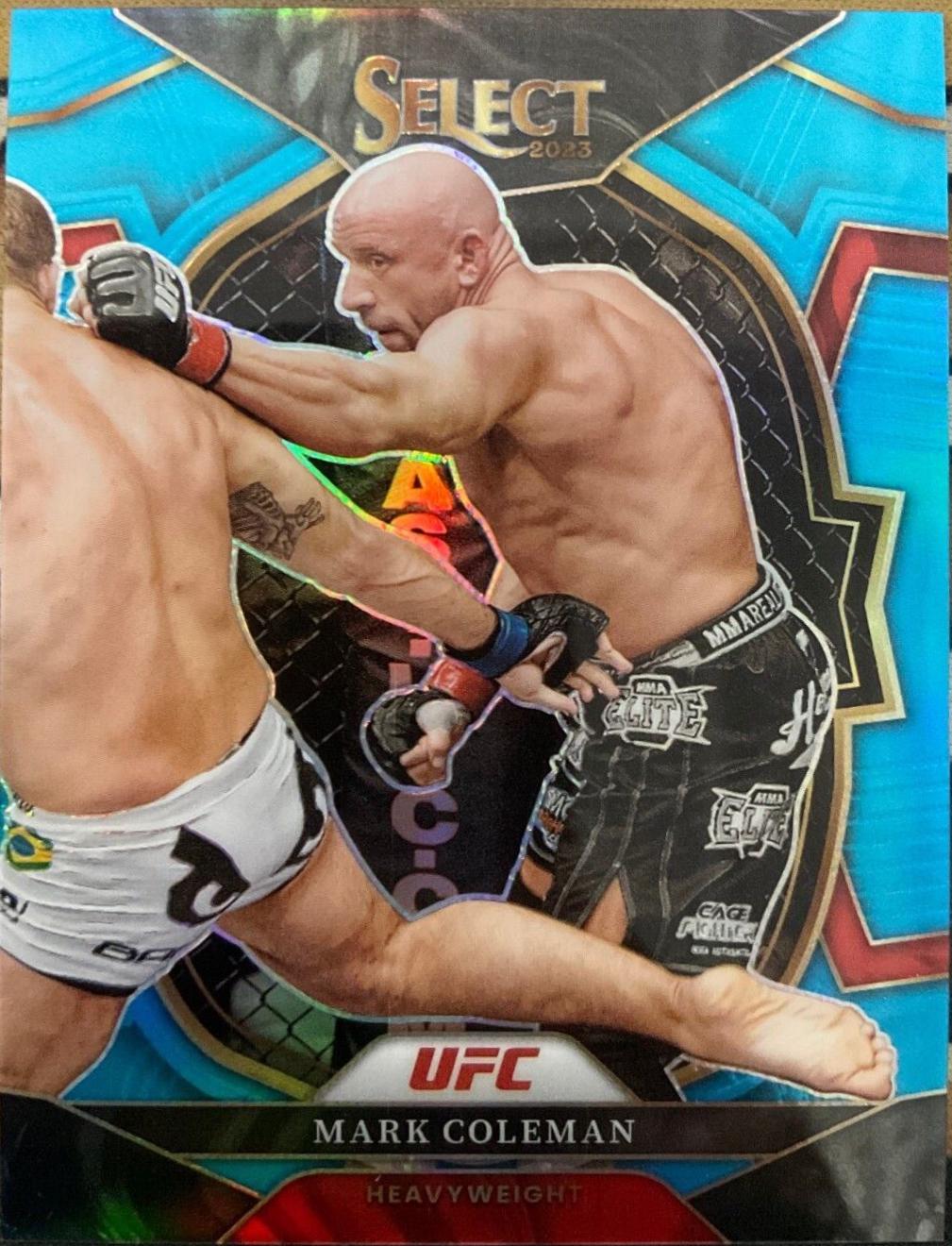 Mark Coleman 2023 Panini Select UFC Concourse #79 Light Blue