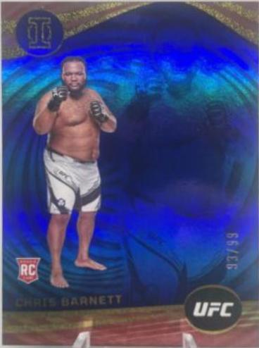 Chris Barnett 2023 Panini Chronicles UFC Base Illusions #274 Blue