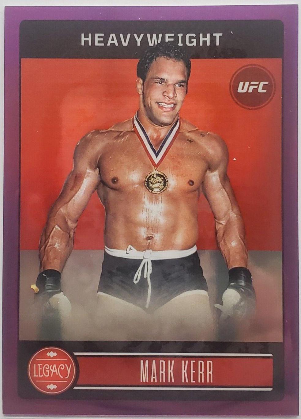 Mark Kerr 2023 Panini Chronicles UFC Base Legacy Premium Edition #327 Purple