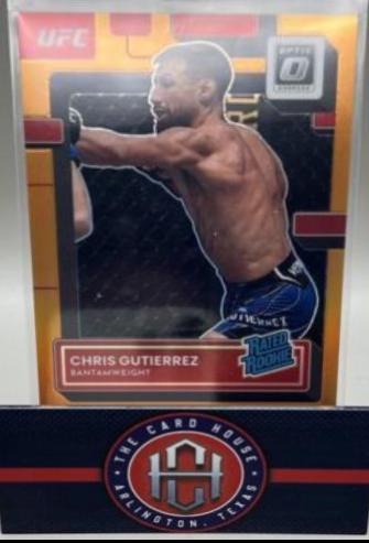 Chris Gutierrez 2023 Panini Donruss Optic UFC Base #132 Orange