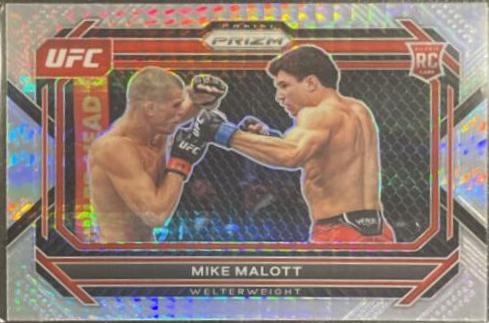 Mike Malott 2023 Panini Prizm UFC Base #19 Hyper