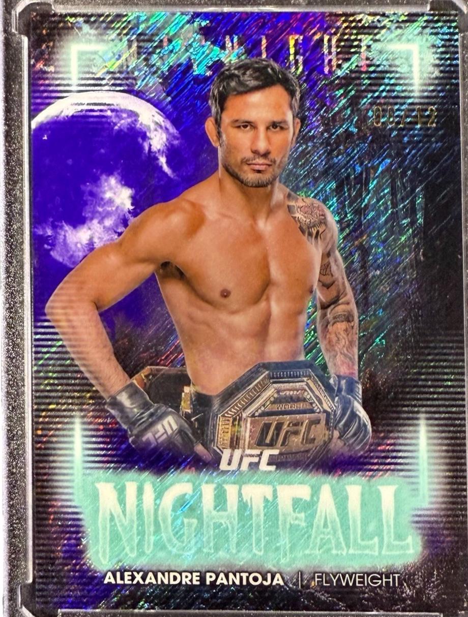 Alexandre Pantoja 2025 Topps Midnight UFC Nightfall #NF-9 Midnight