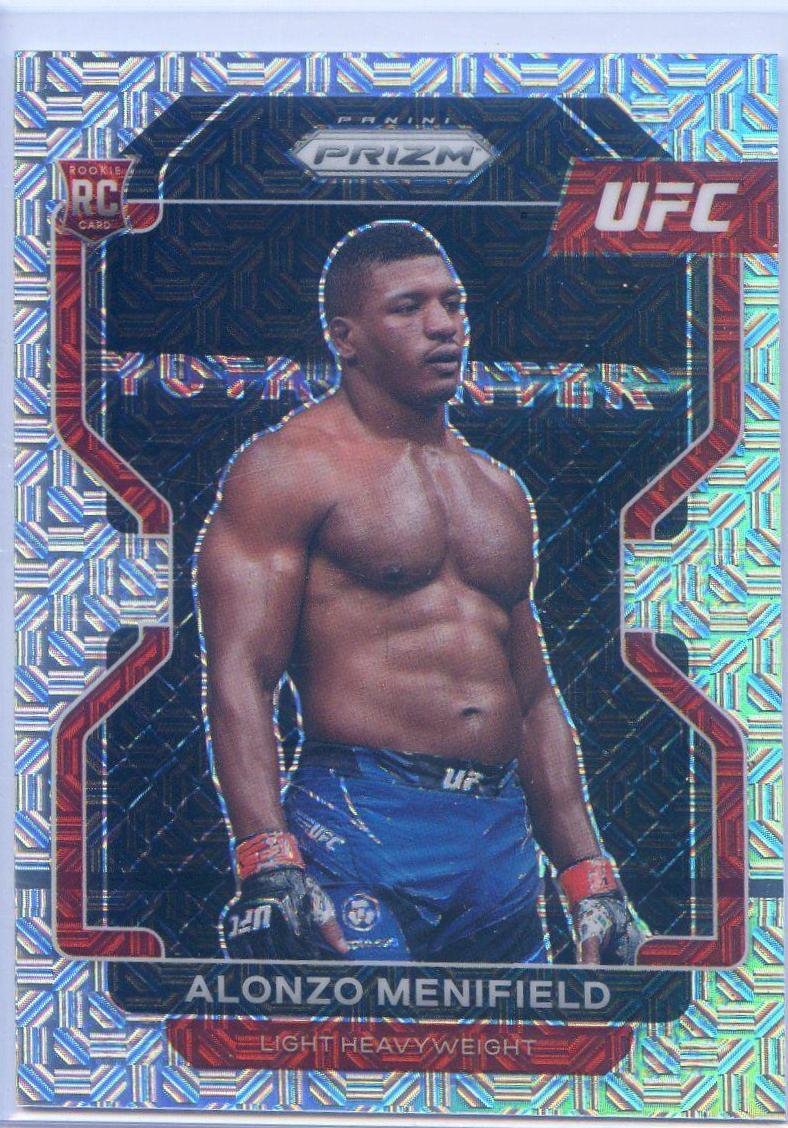 Alonzo Menifield 2022 Panini Prizm UFC Base #157 Mojo
