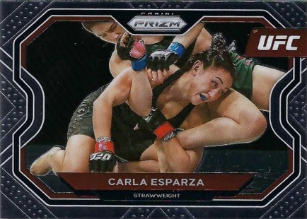 Carla Esparza 2021 Panini Prizm UFC Base #154 Black