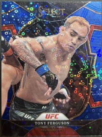 Tony Ferguson 2023 Panini Select UFC Concourse #83 Blue Disco