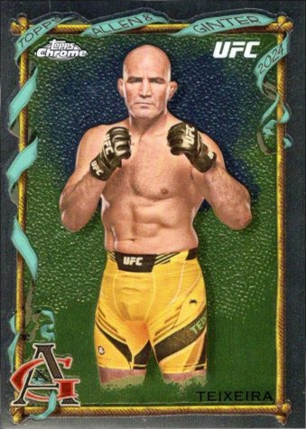 Glover Teixeira 2024 Topps Chrome UFC Allen & Ginter #AAG-6 Superfractor