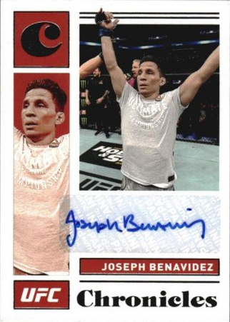 Joseph Benavidez 2021 Panini Chronicles UFC Chronicles Signatures #28 Platinum