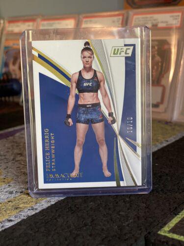 Felice Herrig 2021 Panini Immaculate UFC Base #82 Gold