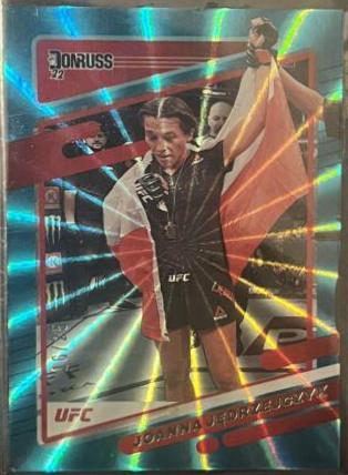 Joanna Jędrzejczyk 2022 Panini Donruss UFC Base #91 Teal