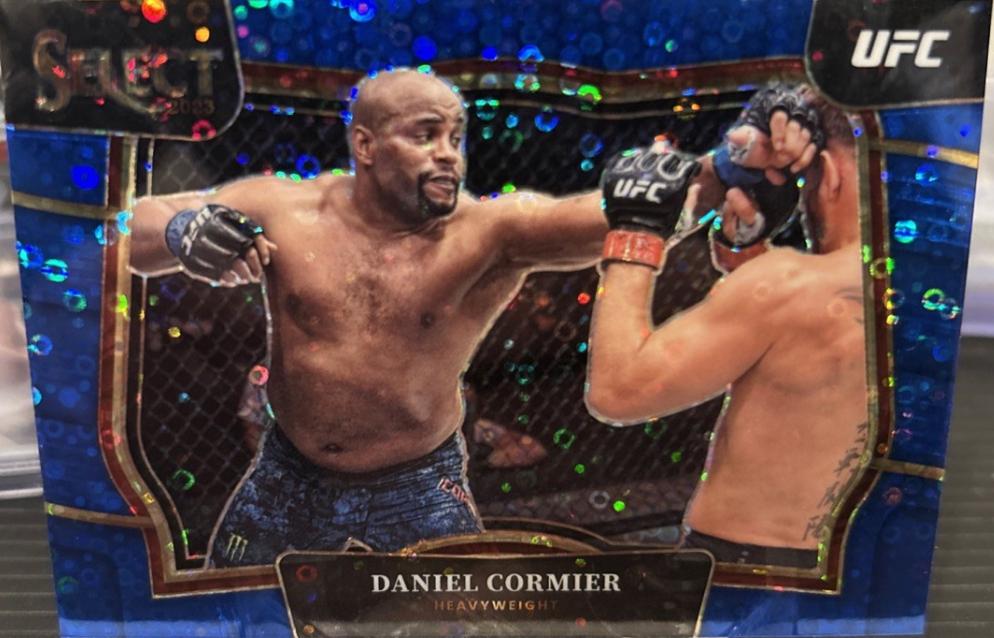 Daniel Cormier 2023 Panini Select UFC Octagonside #218 Blue Disco