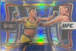 Jessica Andrade 2021 Panini Select UFC Premier Level #147 Blue