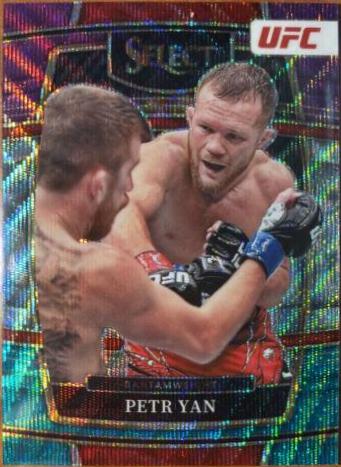 Petr Yan 2022 Panini Select UFC Concourse #7 Tri Color