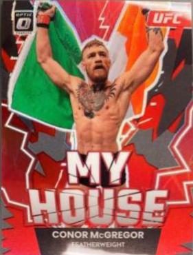 Conor McGregor 2023 Panini Donruss Optic UFC My House #4 Red