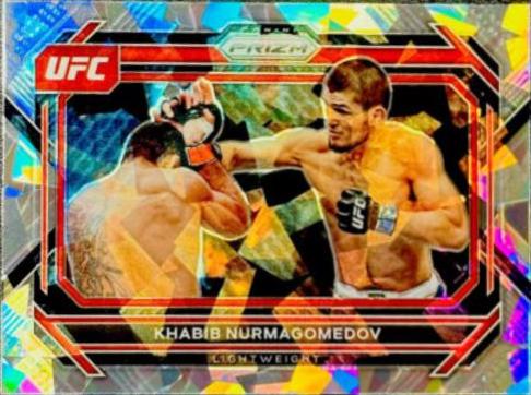 Khabib Nurmagomedov 2023 Panini Prizm UFC Base #45 Ice