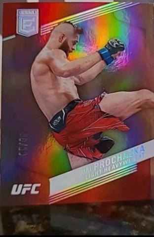 Jiri Prochazka 2023 Panini Chronicles UFC Base Elite #255 Gold