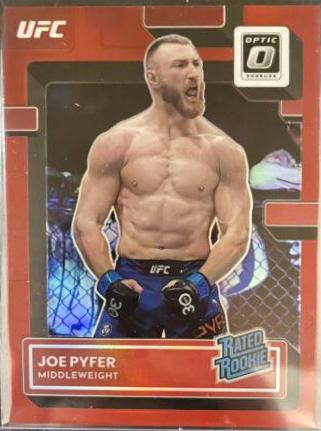 Joe Pyfer 2023 Panini Donruss Optic UFC Base #107 Red